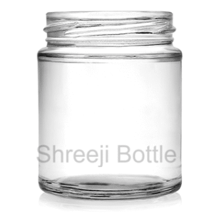 190 ML PANELLED JAR - DB48