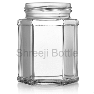 250 ML HEXAGINAL JAR